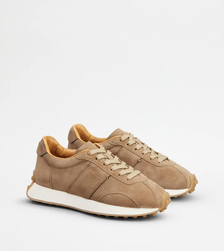T Vintage Sneakers in Suede - Image 2