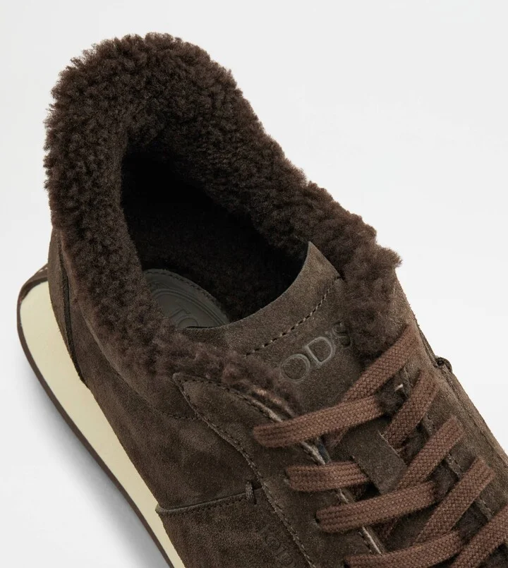 T Vintage Sneakers in Suede - Image 5