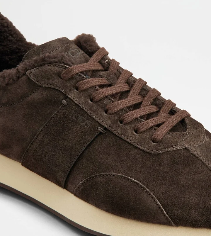 T Vintage Sneakers in Suede - Image 6
