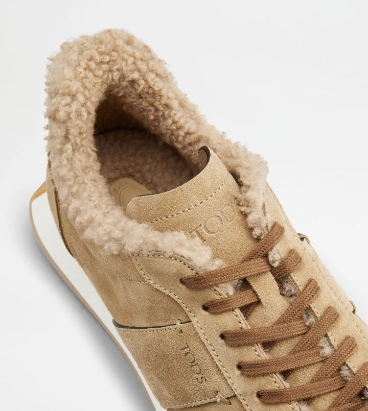 T Vintage Sneakers in Suede - Image 5