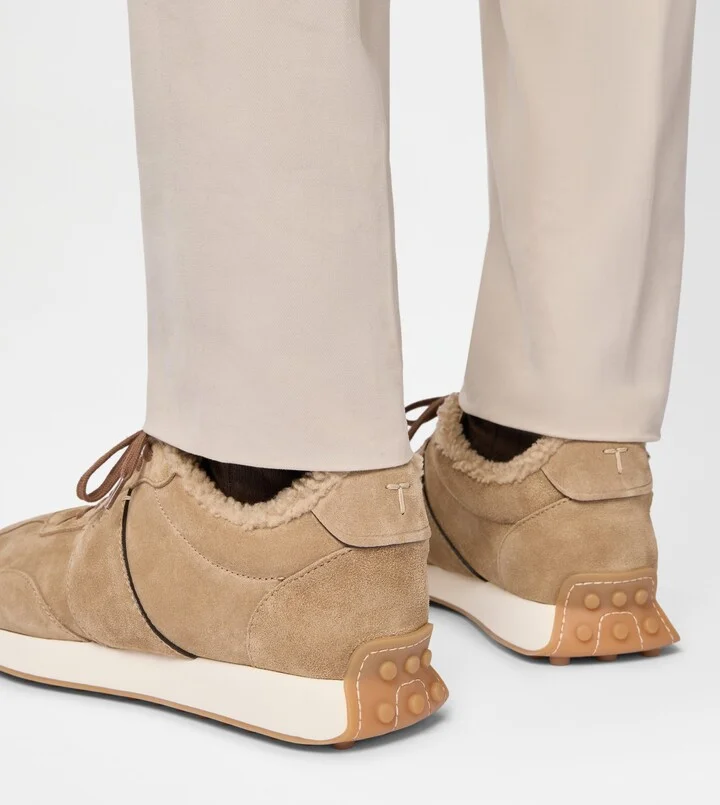 T Vintage Sneakers in Suede - Image 7