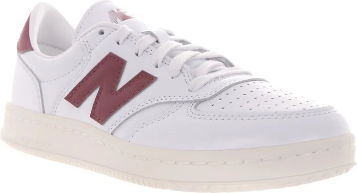 White/ Washed Burgundy