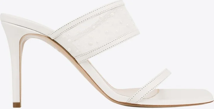 Tabaris 85 Double-Strap Mesh Sandals