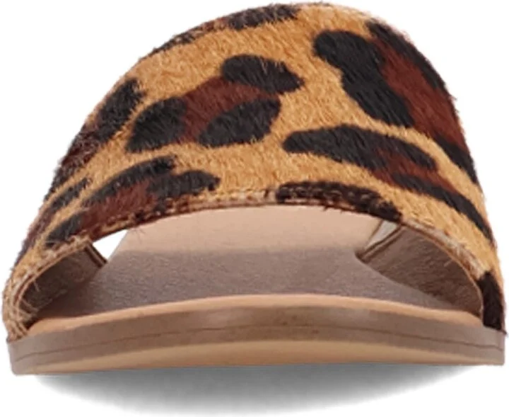 Tabby Genuine Calf Hair Slide Sandal - Image 3