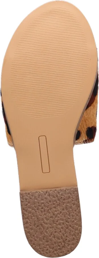 Tabby Genuine Calf Hair Slide Sandal - Image 5
