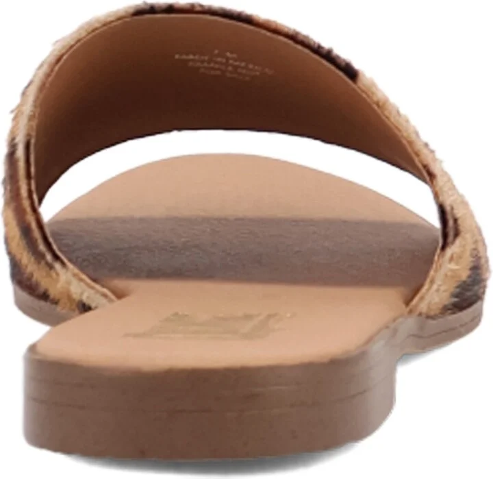 Tabby Genuine Calf Hair Slide Sandal - Image 6
