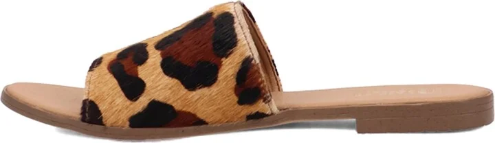 Tabby Genuine Calf Hair Slide Sandal - Image 7