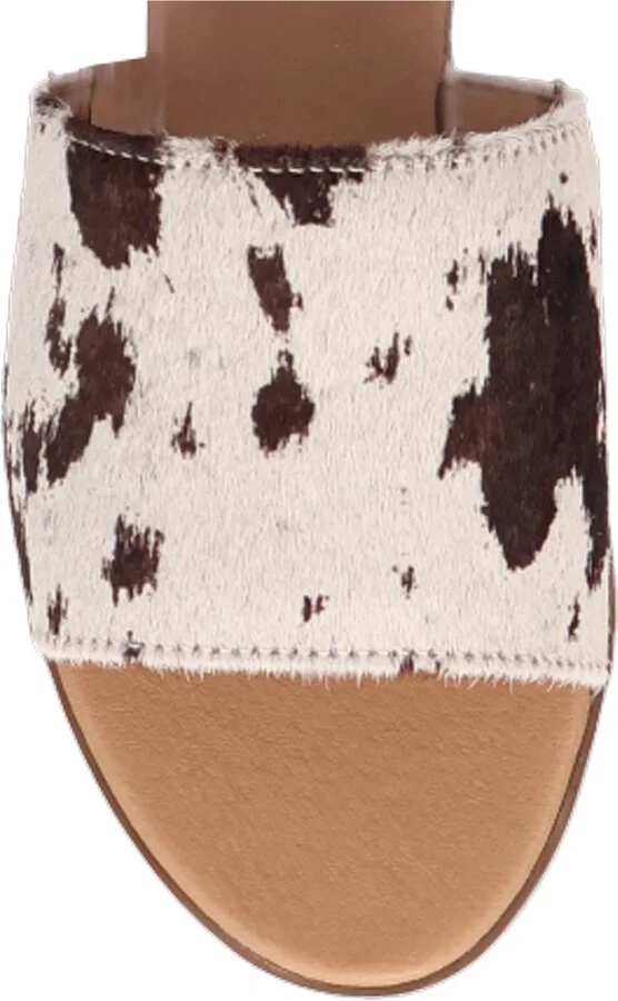 Tabby Genuine Calf Hair Slide Sandal - Image 11