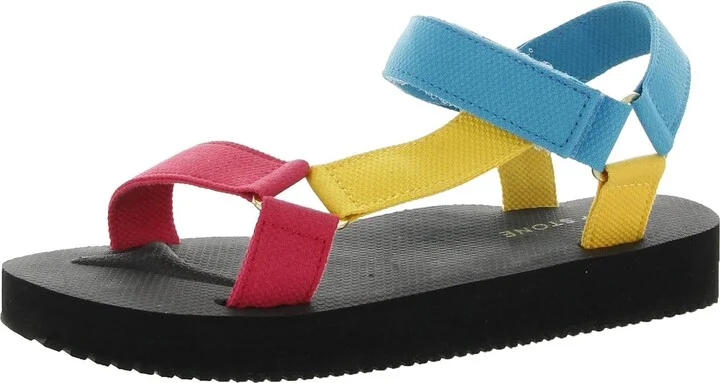 TABBY Womens Open Toe Casual Ankle Strap