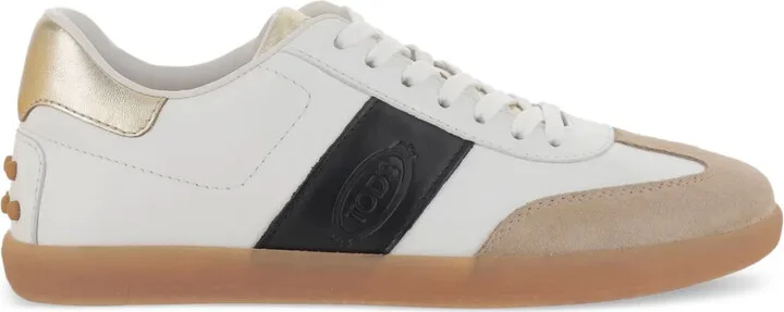 Tabs leather sneakers