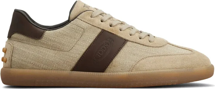Tabs panelled sneakers
