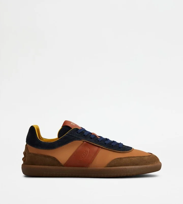 Tabs Sneakers in Suede and Fabric