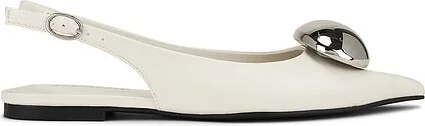 Ivory Crinkle Silver