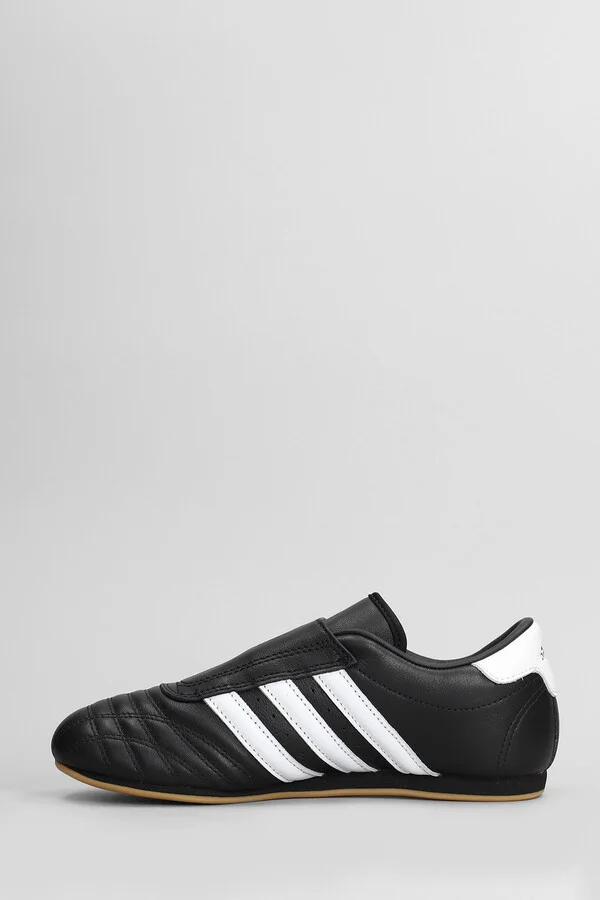 Taekwondo Sneakers In Black Leather - Image 3