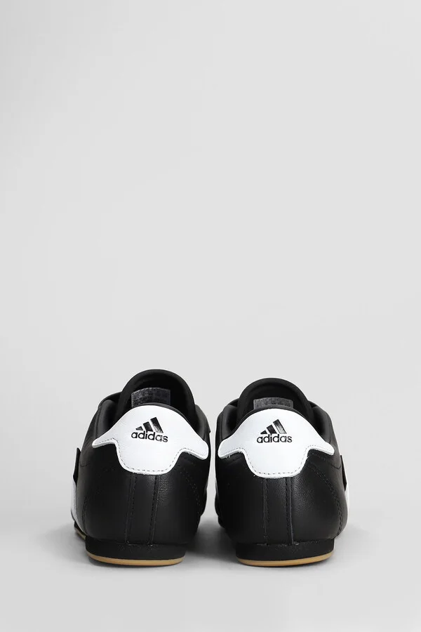 Taekwondo Sneakers In Black Leather - Image 4