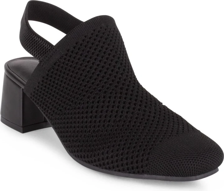 Tahari Women's Acropolis Knit Slip-On Mules