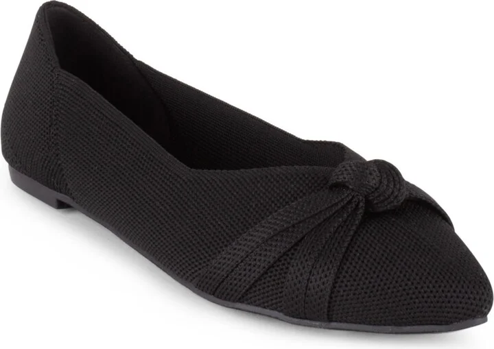 Tahari Women's Catalina Knit Slip-On Flats