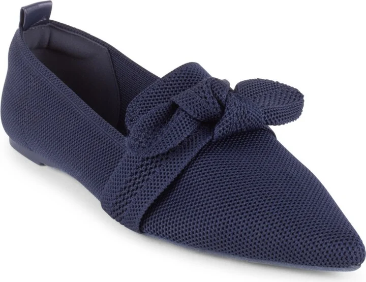 Tahari Women's Venice Knit Slip-On Flats
