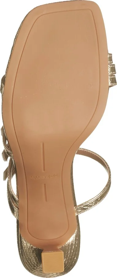 Tahira Snakeskin Embossed Slide Sandal - Image 7