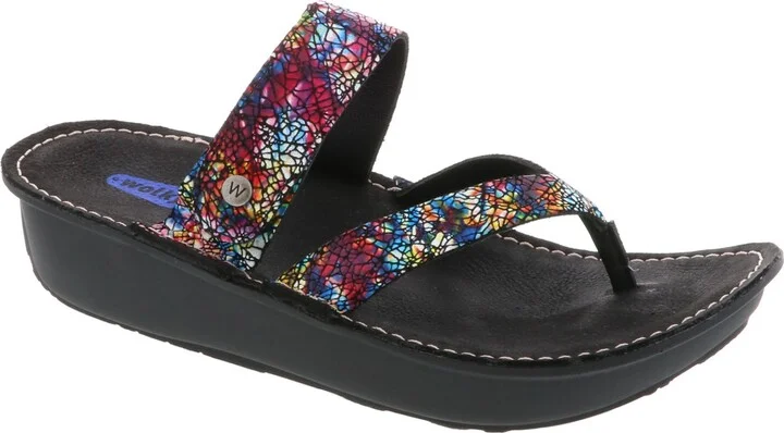 Multi Black Suede