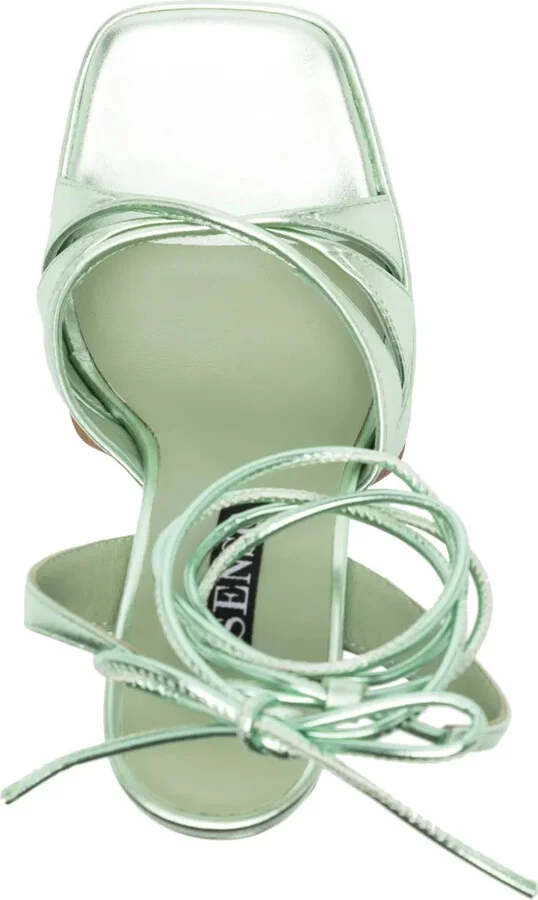 Tahlia 135mm leather sandals - Image 4