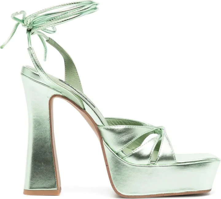 Tahlia 135mm leather sandals