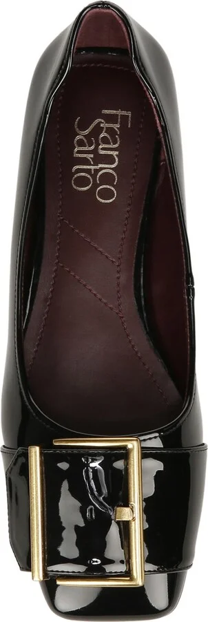Tahlia Buckle Square Toe Flat - Image 5