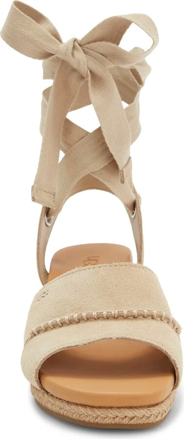 Taia Ankle Tie Wedge Sandal - Image 3