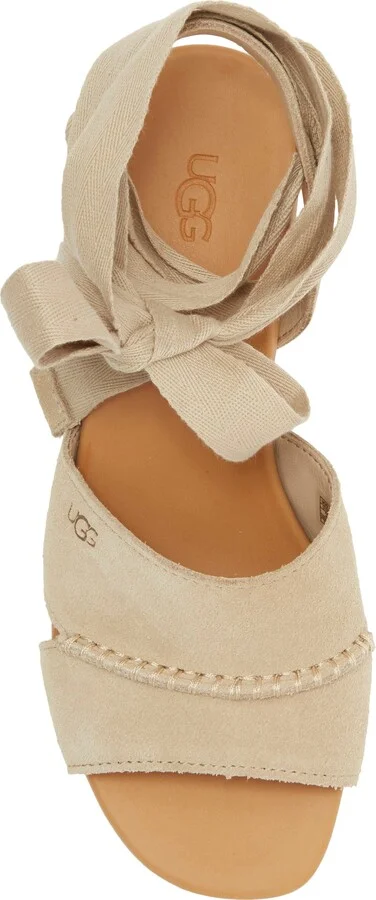 Taia Ankle Tie Wedge Sandal - Image 5