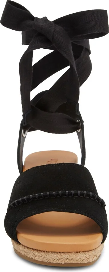 Taia Ankle Tie Wedge Sandal - Image 9