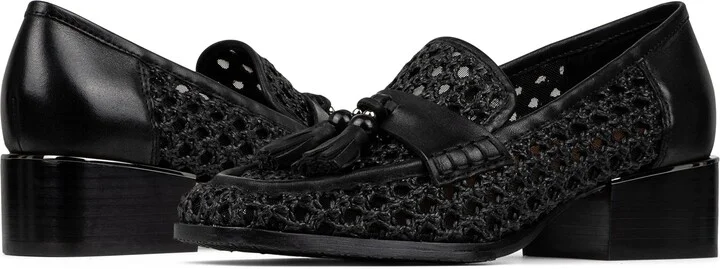 Tailored Heel Bouclé Loafer - Image 8