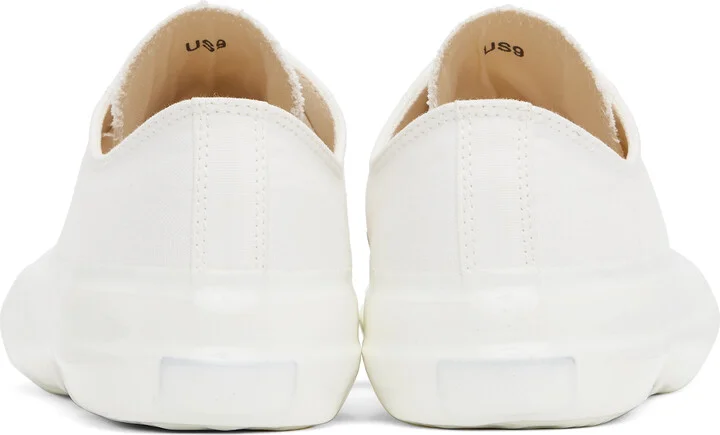 TAKAHIROMIYASHITA TheSoloist. White Basketball Sneakers - Image 2