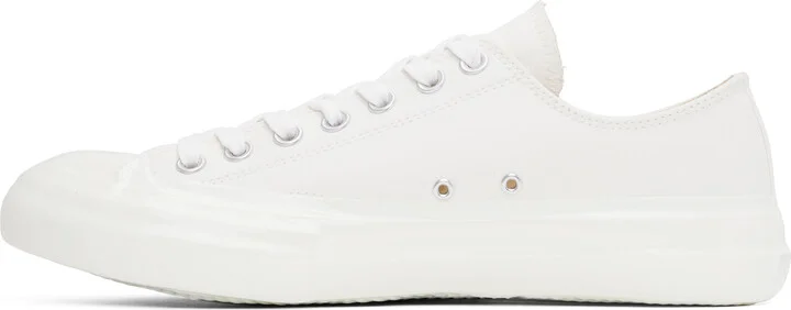 TAKAHIROMIYASHITA TheSoloist. White Basketball Sneakers - Image 3