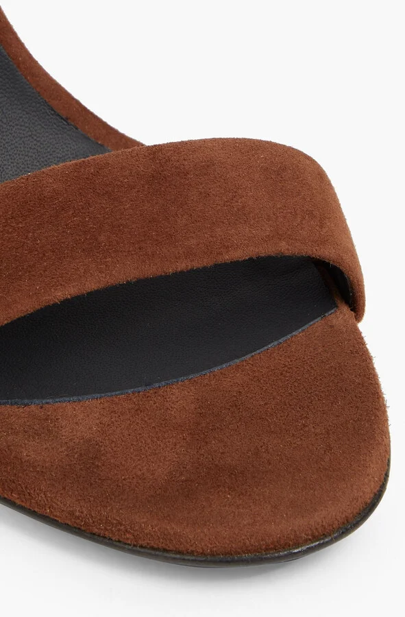 Taline fringed studded suede mules - Image 4