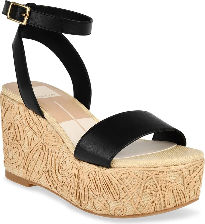 Talisa Platform Wedge Ankle Strap Sandal