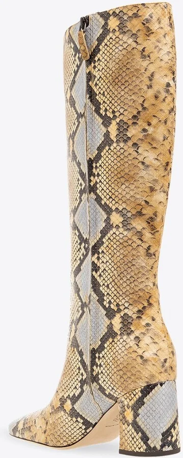 Tall Banana 70 Knee-High Boots in Snakeskin Leather - Image 2