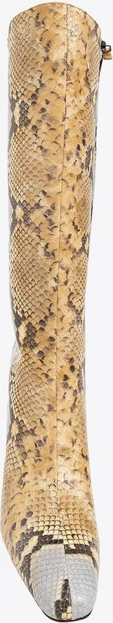 Tall Banana 70 Knee-High Boots in Snakeskin Leather - Image 3