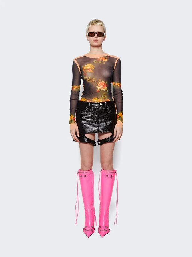 Tall Cagole High Heel Boot