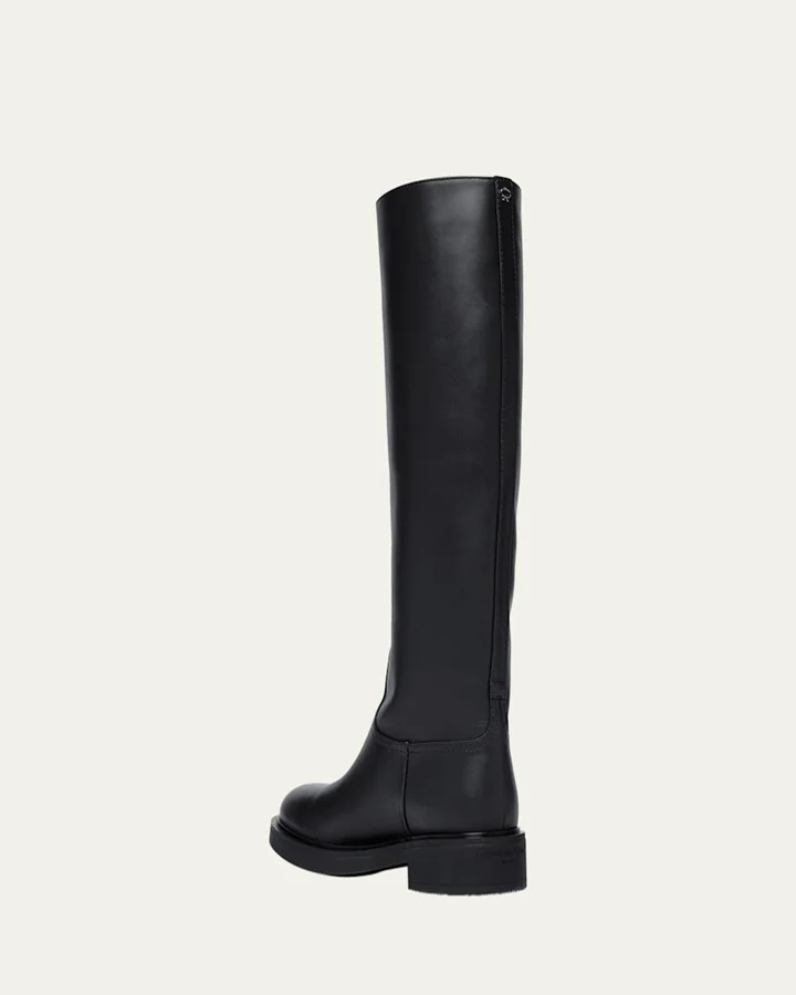 Tall Leather Riding Boots - Image 2