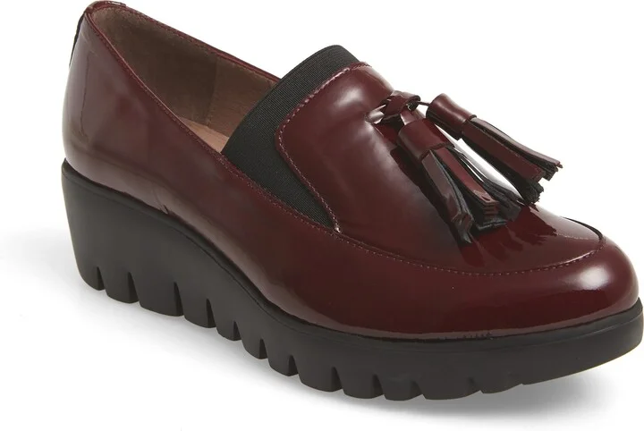 Burgundy Patent Leather
