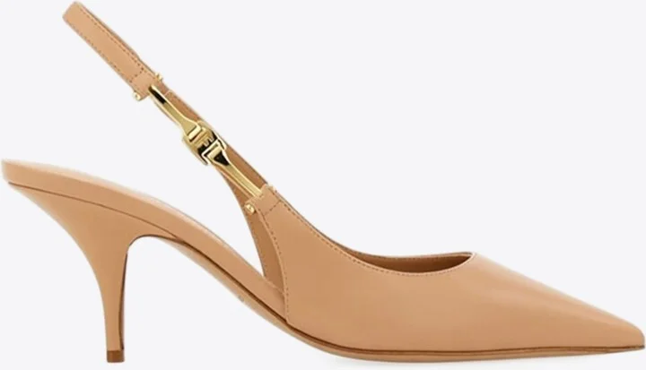 Tally 70 F Buckle Slingback Pumps