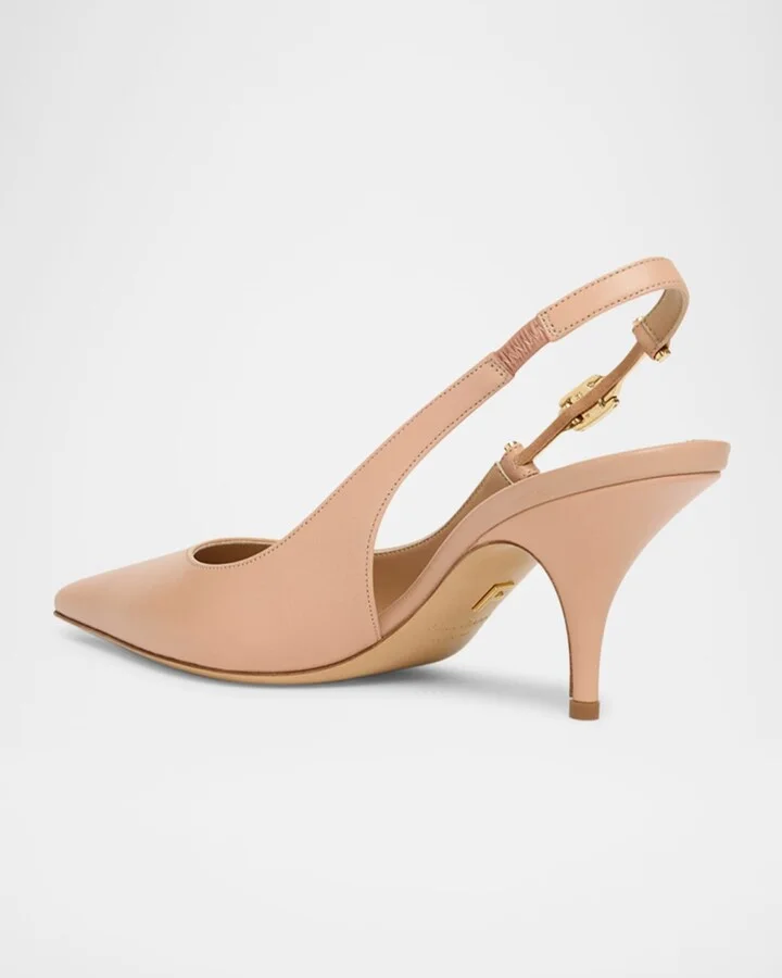 Tally Logo Slingback Pumps - Image 2