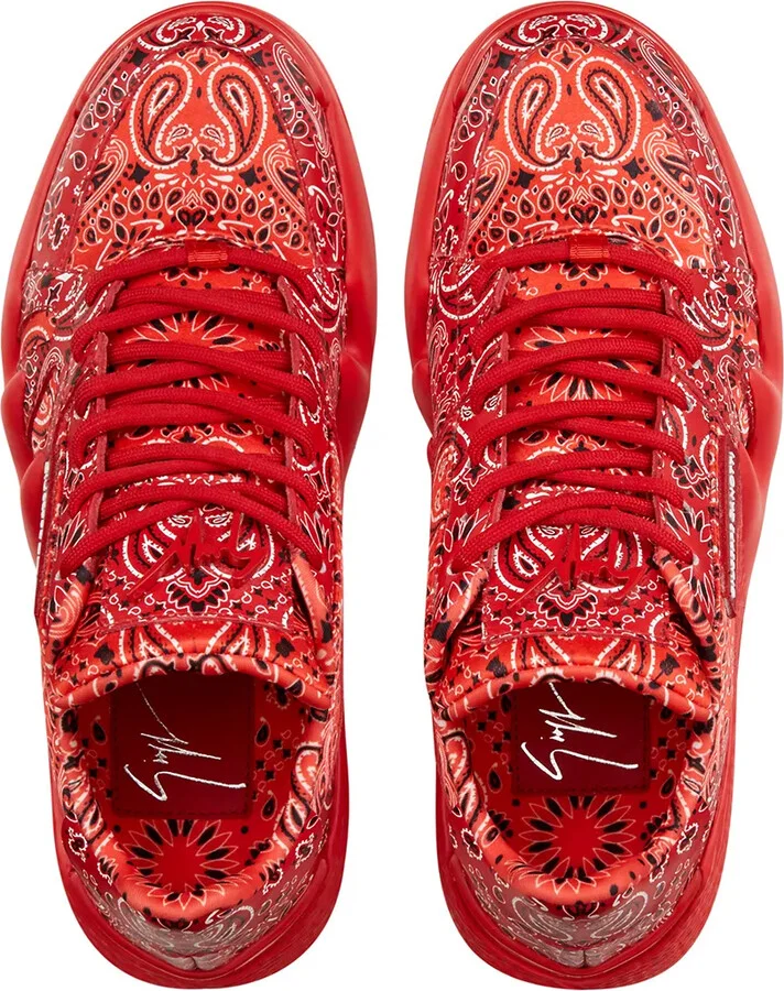 Talon bandana-print sneakers - Image 4