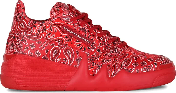 Talon bandana-print sneakers