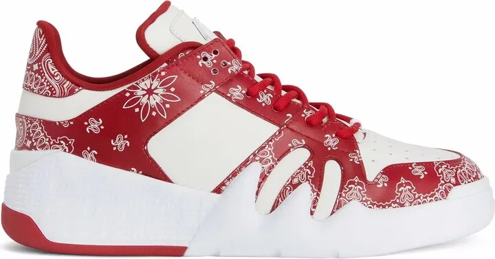 Talon bandana-print sneakers