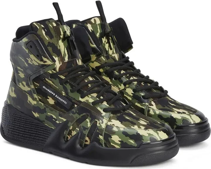 Talon camouflage high-top sneakers - Image 2