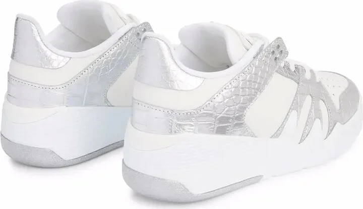 Talon crocodile-effect leather sneakers - Image 3