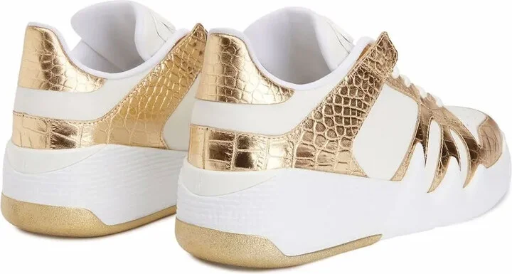 Talon crocodile-effect leather sneakers - Image 3