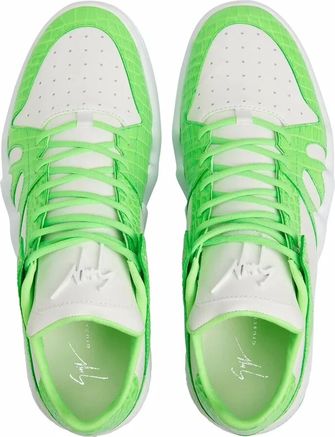 Talon crocodile-effect sneakers - Image 4