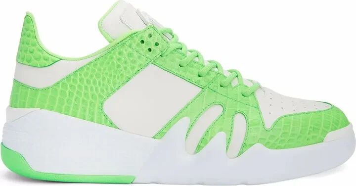 Talon crocodile-effect sneakers